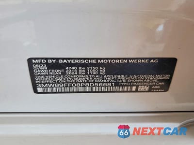 Zdjęcie 12 z 12 samochodu: 2023 BMW 330XI VIN:3MW89FF08P8D56681 - miniatura