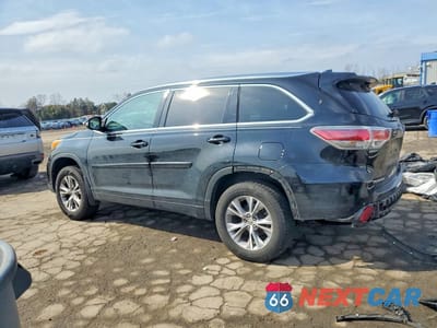 Drugie zdjęcie samochodu z przodu: 2015 TOYOTA HIGHLANDER XLE VIN:5TDJKRFH1FS217630 - miniatura
