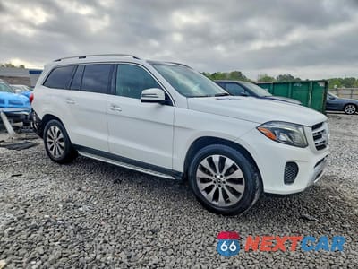 Czwarte zdjęcie samochodu z boku: 2018 MERCEDES-BENZ GLS 450 4MATIC VIN:4JGDF6EE4JB022737 - miniatura