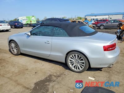 Drugie zdjęcie samochodu z przodu: 2012 AUDI A5 PREMIUM PLUS VIN:WAULFAFH4CN000893 - miniatura