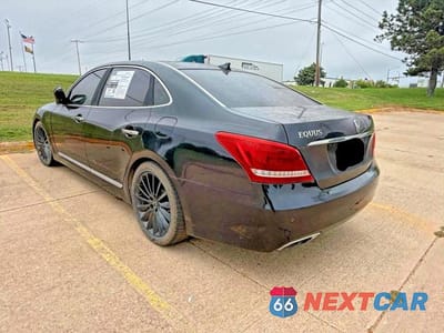 Trzecie zdjęcie samochodu z tyłu: 2014 HYUNDAI EQUUS SIGNATURE VIN:KMHGH4JH1EU080178 - miniatura