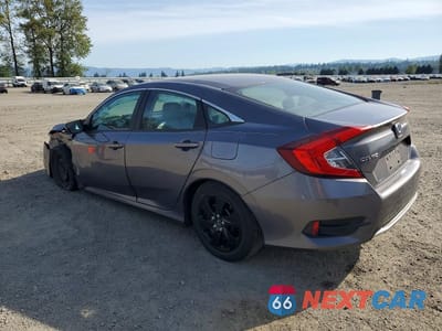 Drugie zdjęcie samochodu z przodu: 2020 HONDA CIVIC LX VIN:19XFC2F67LE205772 - miniatura