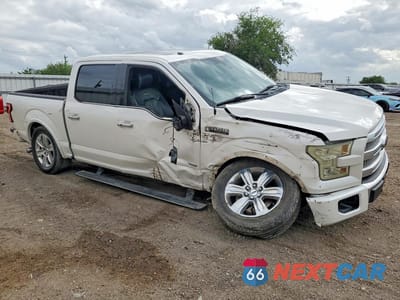 Czwarte zdjęcie samochodu z boku: 2016 FORD F150 SUPERCREW VIN:1FTEW1CG7GFD19311 - miniatura