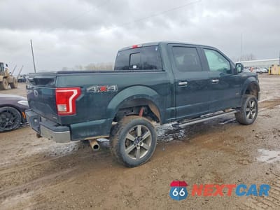 Trzecie zdjęcie samochodu z tyłu: 2015 FORD F150 SUPERCREW VIN:1FTEW1EP3FFC29116 - miniatura