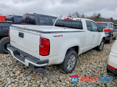 Trzecie zdjęcie samochodu z tyłu: 2022 CHEVROLET COLORADO LT VIN:1GCHTCEA2N1243419 - miniatura