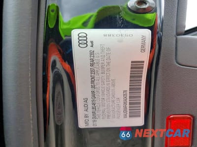 Zdjęcie 12 z 12 samochodu: 2019 AUDI A4 PREMIUM VIN:WAUGMAF4XKA043578 - miniatura