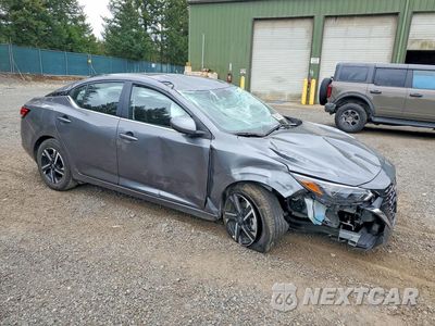Czwarte zdjęcie samochodu z boku: 2025 NISSAN SENTRA SV VIN:3N1AB8CV2SY330044 - miniatura