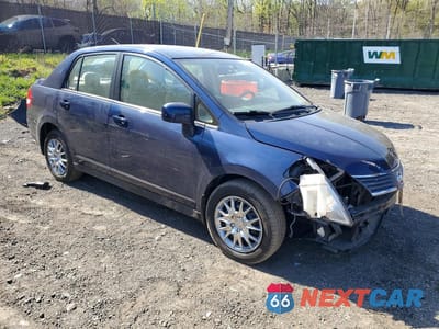 Czwarte zdjęcie samochodu z boku: 2009 NISSAN VERSA 1.8 S VIN:3N1BC11E99L441578 - miniatura