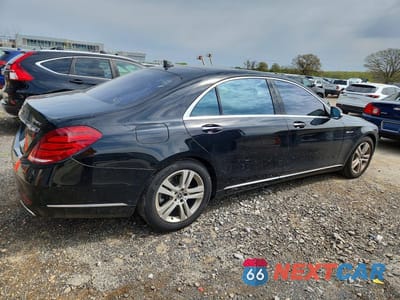 Trzecie zdjęcie samochodu z tyłu: 2017 MERCEDES-BENZ S 550 4MATIC VIN:WDDUG8FB5HA329101 - miniatura