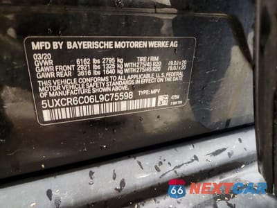 Zdjęcie 13 z 13 samochodu: 2020 BMW X5 XDRIVE40I VIN:5UXCR6C06L9C75598 - miniatura