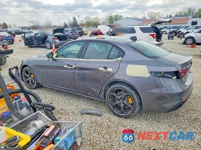 Drugie zdjęcie samochodu z przodu: 2019 ALFA ROMEO GIULIA VIN:ZARFANAN5K7607669 - miniatura