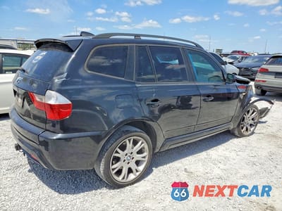 Trzecie zdjęcie samochodu z tyłu: 2008 BMW X3 3.0SI VIN:WBXPC93418WJ10124 - miniatura