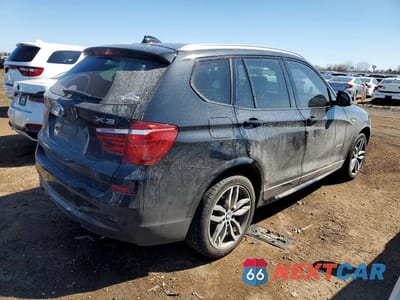 Trzecie zdjęcie samochodu z tyłu: 2016 BMW X3 XDRIVE28I VIN:5UXWX9C52G0D71982 - miniatura