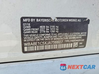 Zdjęcie 12 z 12 samochodu: 2018 BMW 330E VIN:WBA8E1C5XJA756607 - miniatura