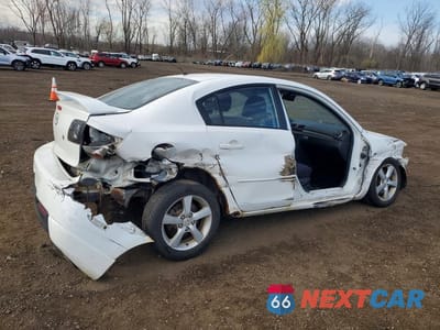 Trzecie zdjęcie samochodu z tyłu: 2005 MAZDA 3 S VIN:JM1BK323551267552 - miniatura