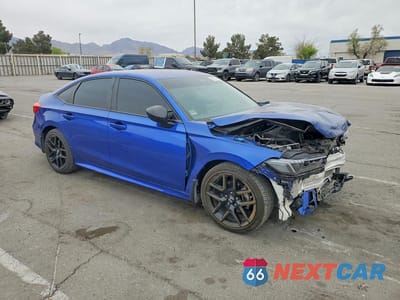 Czwarte zdjęcie samochodu z boku: 2023 HONDA CIVIC SPORT VIN:2HGFE2F52PH513011 - miniatura