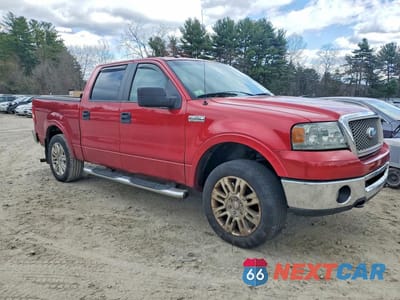 Czwarte zdjęcie samochodu z boku: 2007 FORD F150 SUPERCREW VIN:1FTPW14587FB34626 - miniatura
