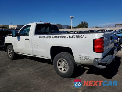Drugie zdjęcie samochodu z przodu: 2017 CHEVROLET SILVERADO C1500 VIN:1GCNCNEC6HZ309606 - miniatura