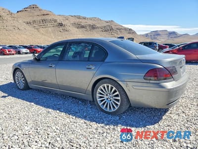 Drugie zdjęcie samochodu z przodu: 2007 BMW 750 VIN:WBAHN83507DT74215 - miniatura