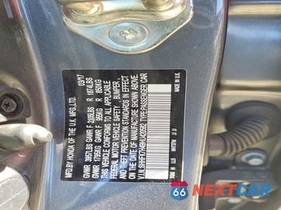 Zdjęcie 12 z 12 samochodu: 2017 HONDA CIVIC SPORT VIN:SHHFK7H49HU420582 - miniatura