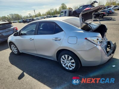 Drugie zdjęcie samochodu z przodu: 2019 TOYOTA COROLLA LE VIN:2T1BURHE2KC146989 - miniatura