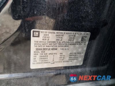 Zdjęcie 13 z 13 samochodu: 2018 GMC TERRAIN DENALI VIN:3GKALSEX1JL143044 - miniatura