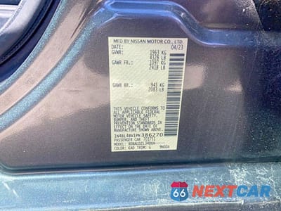 Zdjęcie 10 z 11 samochodu: 2023 NISSAN ALTIMA S VIN:1N4BL4BV1PN386270 - miniatura