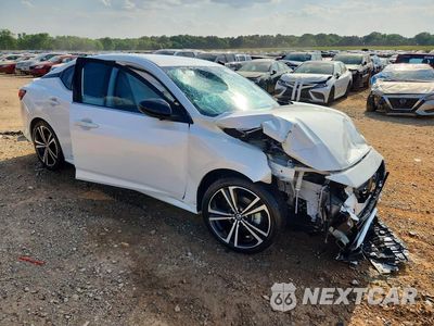 Czwarte zdjęcie samochodu z boku: 2021 NISSAN SENTRA SR VIN:3N1AB8DVXMY208100 - miniatura