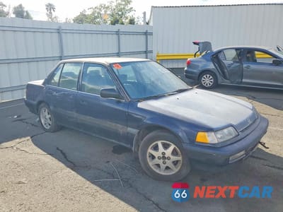 Czwarte zdjęcie samochodu z boku: 1991 HONDA CIVIC LX VIN:JHMED3654MS039732 - miniatura