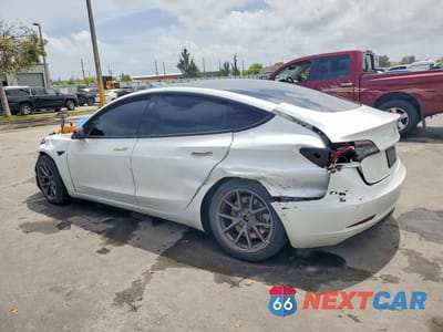 Drugie zdjęcie samochodu z przodu: 2021 TESLA MODEL 3 VIN:5YJ3E1EA2MF853819 - miniatura