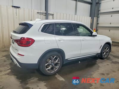 Trzecie zdjęcie samochodu z tyłu: 2021 BMW X3 XDRIVE30I VIN:5UXTY5C05M9H33114 - miniatura