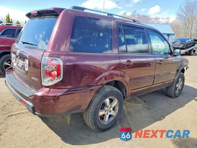 Trzecie zdjęcie samochodu z tyłu: 2008 HONDA PILOT VIN:5FNYF18778B017139 - miniatura