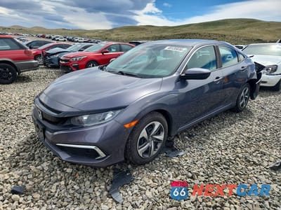 2019 HONDA CIVIC LX 2HGFC2F64KH519867 - główne zdjęcie licytacji z USA - miniatura