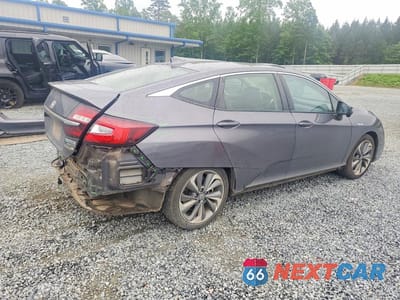 Trzecie zdjęcie samochodu z tyłu: 2018 HONDA CLARITY TOURING VIN:JHMZC5F34JC013099 - miniatura