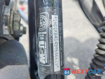 Zdjęcie 8 z 8 samochodu: 2009 HARLEY DAVIDSON FLHX VIN:1HD1KB4149Y646619 - miniatura