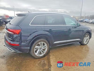 Trzecie zdjęcie samochodu z tyłu: 2021 AUDI Q7 PREMIUM PLUS VIN:WA1LJAF79MD024276 - miniatura