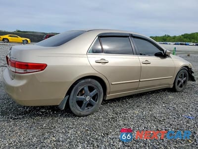Trzecie zdjęcie samochodu z tyłu: 2003 HONDA ACCORD EX VIN:1HGCM56683A008017 - miniatura