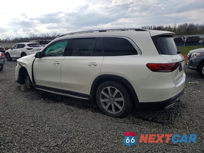 Drugie zdjęcie samochodu z przodu: 2022 MERCEDES-BENZ GLS 450 4MATIC VIN:4JGFF5KE6NA621822 - miniatura