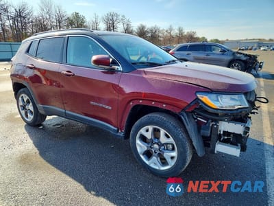 Czwarte zdjęcie samochodu z boku: 2021 JEEP COMPASS LIMITED VIN:3C4NJDCB0MT594749 - miniatura