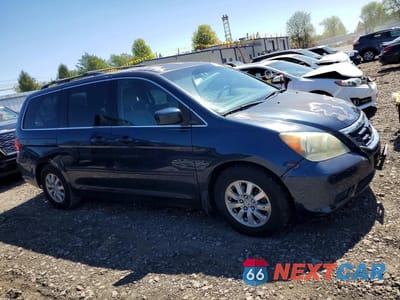 Czwarte zdjęcie samochodu z boku: 2009 HONDA ODYSSEY EX VIN:5FNRL38419B408562 - miniatura