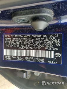 Zdjęcie 12 z 12 samochodu: 2022 TOYOTA COROLLA VIN:JTDEAMDEXNJ052608 - miniatura