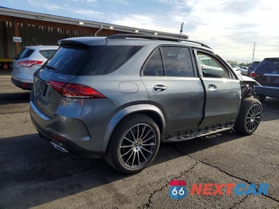Trzecie zdjęcie samochodu z tyłu: 2023 MERCEDES-BENZ GLE 450 4MATIC VIN:4JGFB5KB8PA851494 - miniatura