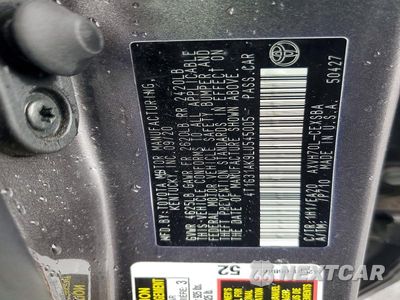 Zdjęcie 12 z 12 samochodu: 2020 TOYOTA CAMRY VIN:4T1G31AK9LU545005 - miniatura