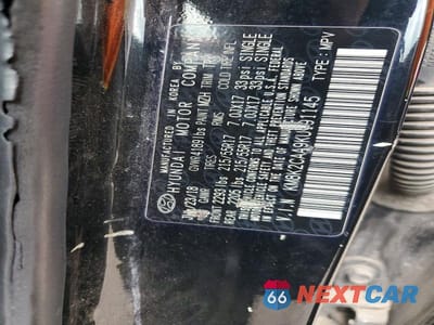 Zdjęcie 12 z 12 samochodu: 2019 HYUNDAI KONA SEL VIN:KM8K2CAA9KU191145 - miniatura