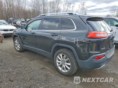 Drugie zdjęcie samochodu z przodu: 2016 JEEP CHEROKEE LIMITED VIN:1C4PJMDS1GW203355 - miniatura