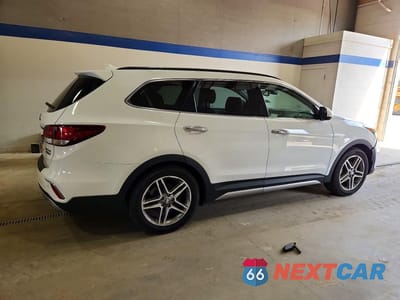 Trzecie zdjęcie samochodu z tyłu: 2018 HYUNDAI SANTA FE LIMITED ULTIMATE VIN:KM8SRDHF2JU292044 - miniatura