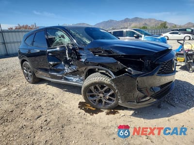 Czwarte zdjęcie samochodu z boku: 2024 ACURA MDX A-SPEC VIN:5J8YE1H0XRL010823 - miniatura