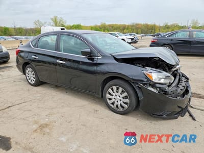 Czwarte zdjęcie samochodu z boku: 2017 NISSAN SENTRA SV VIN:3N1AB7AP7HY282323 - miniatura