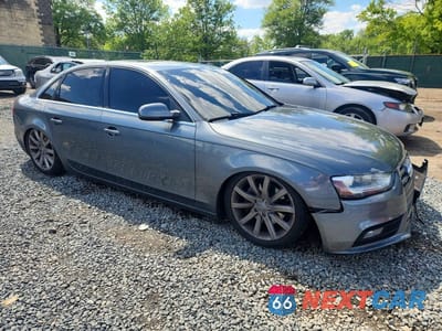 Czwarte zdjęcie samochodu z boku: 2013 AUDI A4 PREMIUM PLUS VIN:WAUFFAFL3DN036206 - miniatura