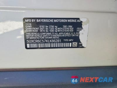 Zdjęcie 13 z 13 samochodu: 2019 BMW X5 XDRIVE40I VIN:5UXCR6C57KLK86281 - miniatura